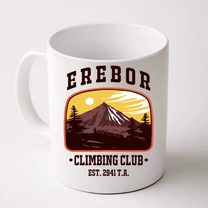 Erebor Climbing Club Front & Back Coffee Mug