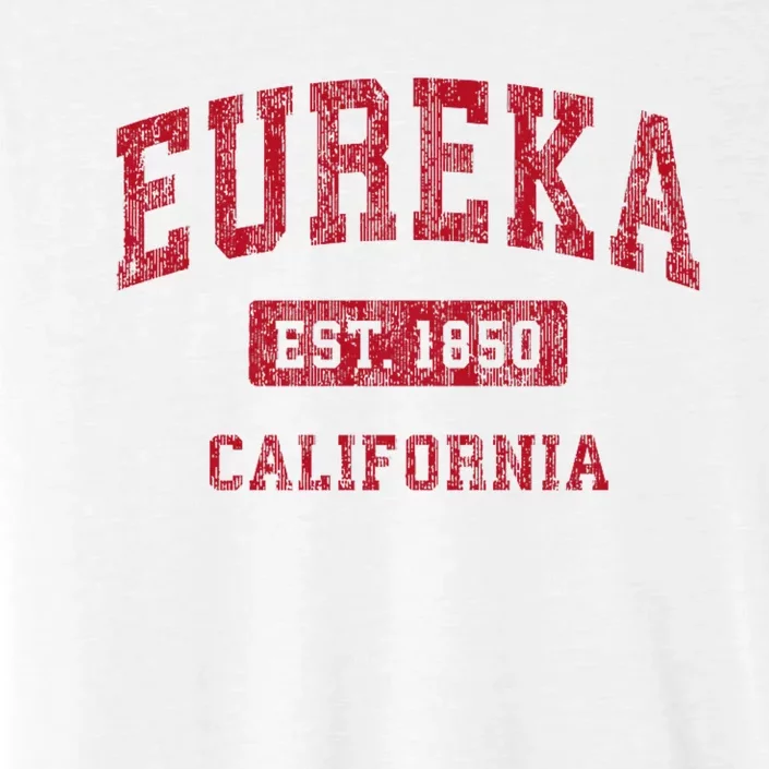 Eureka California Ca Vintage Sports ChromaSoft Performance T-Shirt