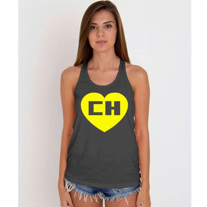 El Chapulin Colorado Women's Knotted Racerback Tank