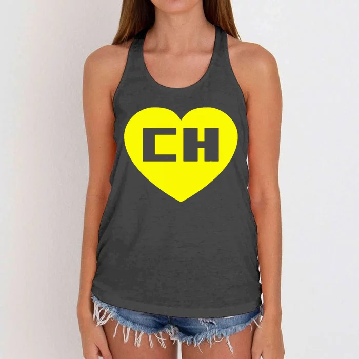 El Chapulin Colorado Women's Knotted Racerback Tank