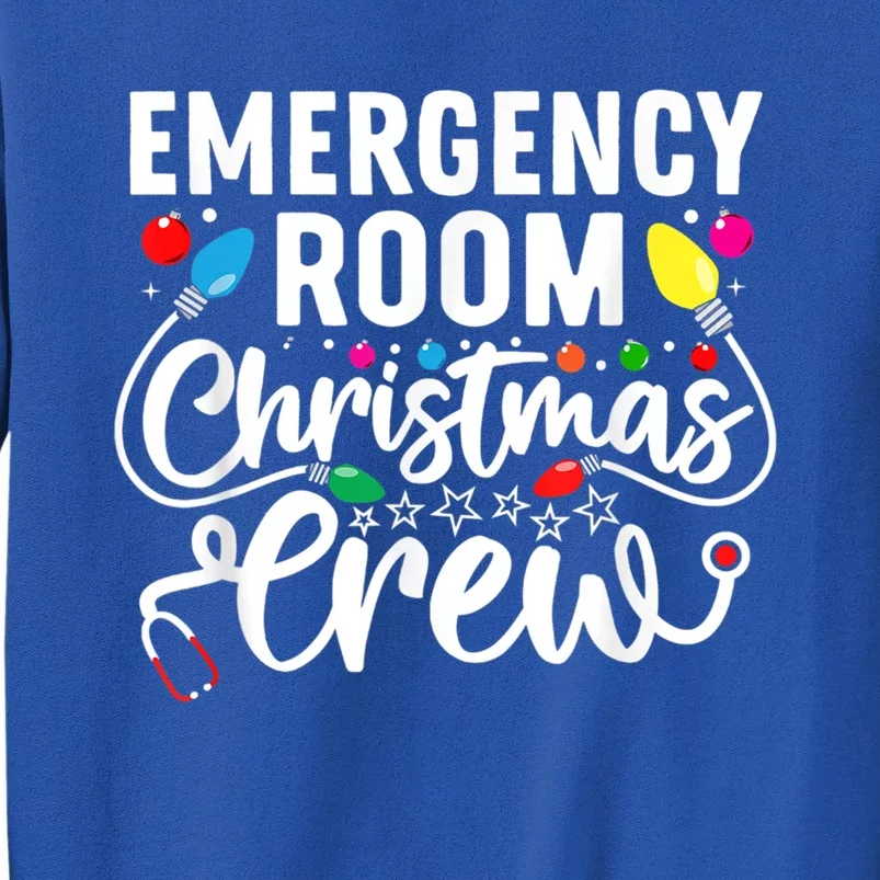 Er Christmas Crew Emergency Room Nurse Er Techs Secretary Gift Tall Sweatshirt