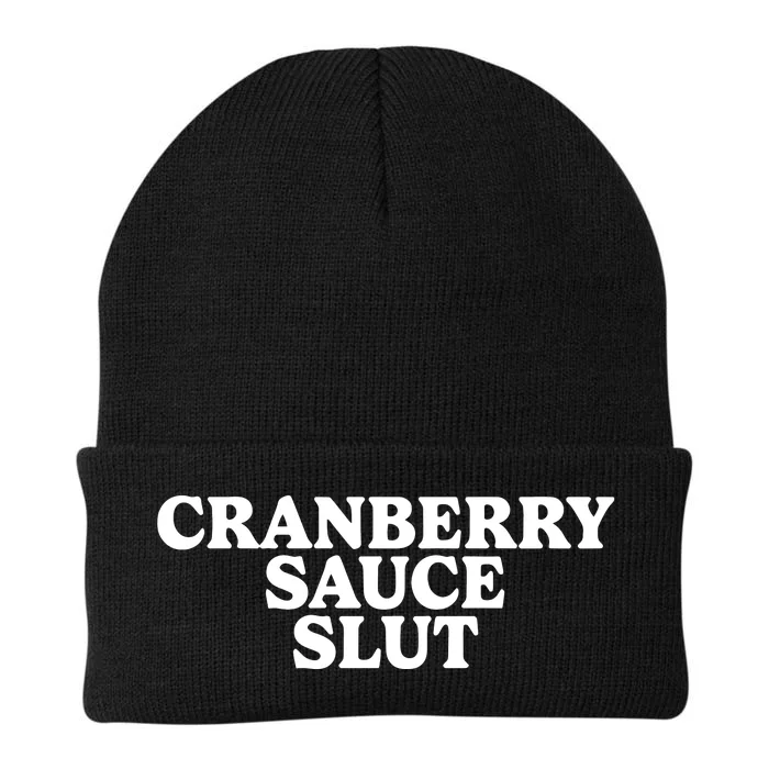 Emotional Club Cranberry Sauce Slut Knit Cap Winter Beanie