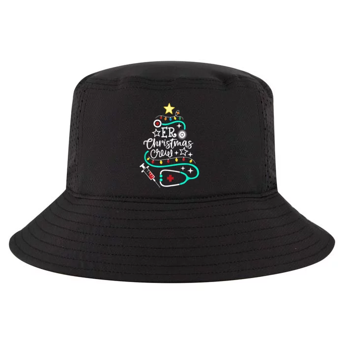 ER Christmas Crew Emergency Room Nurse ER Techs Secretary Cool Comfort Performance Bucket Hat