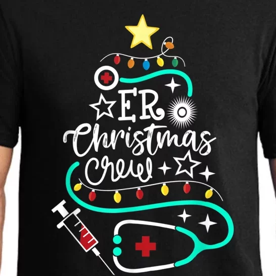 ER Christmas Crew Emergency Room Nurse ER Techs Secretary Pajama Set