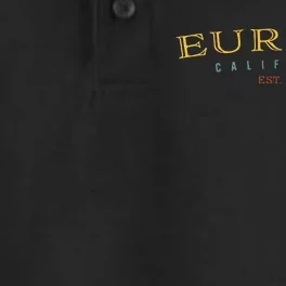 Eureka California CA Hometown Pride Dry Zone Grid Performance Polo