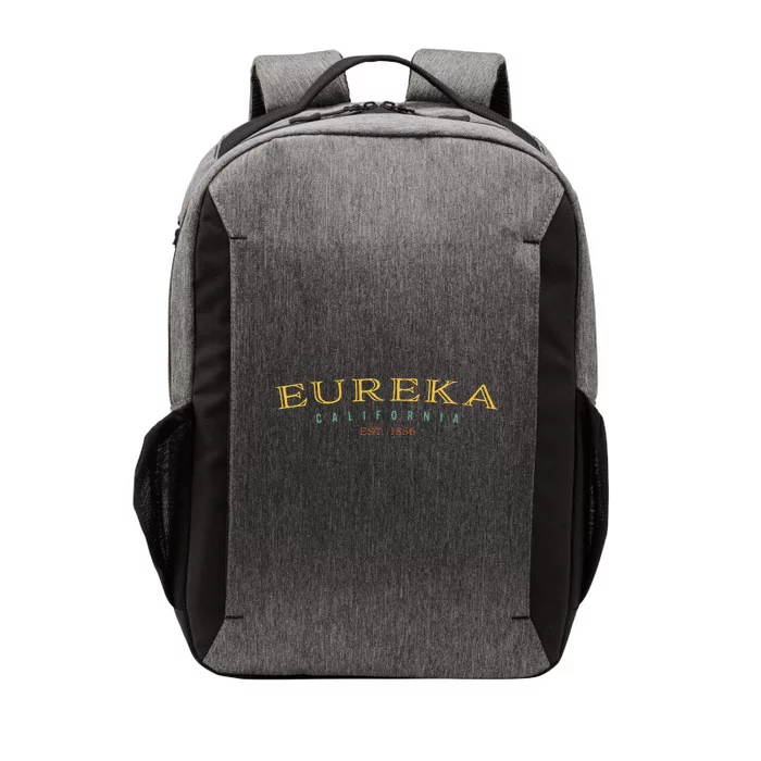 Eureka California CA Hometown Pride Vector Backpack