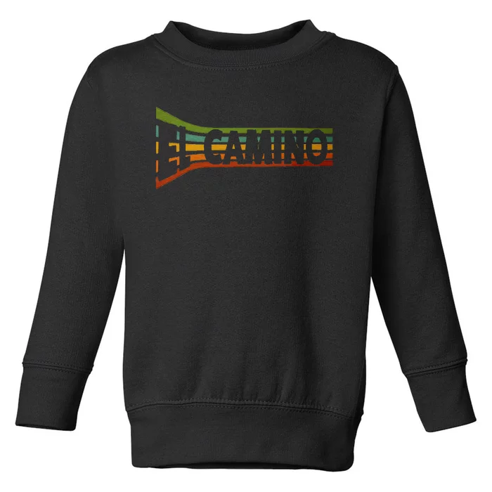 El Camino California Souvenir Toddler Sweatshirt