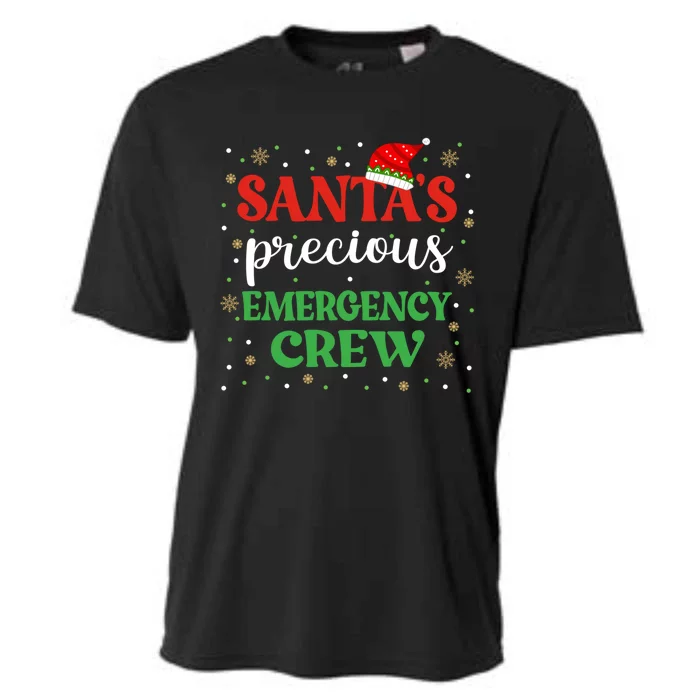 Emergency Crew Christmas Er Nurse Xmas Cute Er Tech Meaningful Gift Cooling Performance Crew T-Shirt