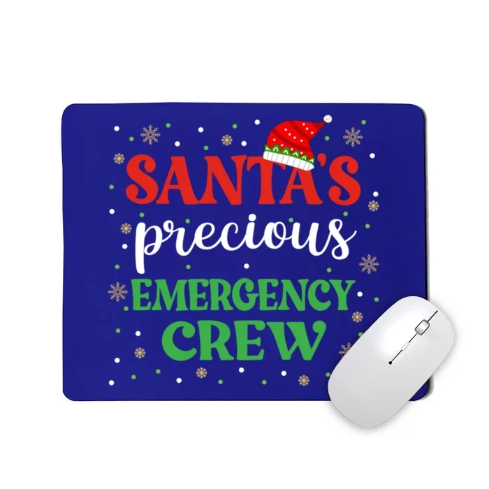 Emergency Crew Christmas Er Nurse Xmas Cute Er Tech Meaningful Gift Mousepad