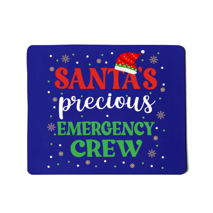 Emergency Crew Christmas Er Nurse Xmas Cute Er Tech Meaningful Gift Mousepad