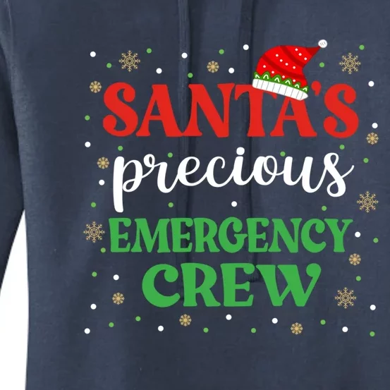 Emergency Crew Christmas Er Nurse Xmas Cute Er Tech Meaningful Gift Women's Pullover Hoodie