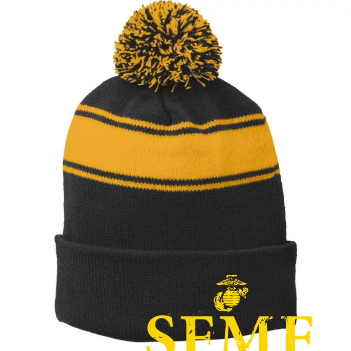 Er Crew Could Be Worse Not By Much Raccoon Stripe Pom Pom Beanie