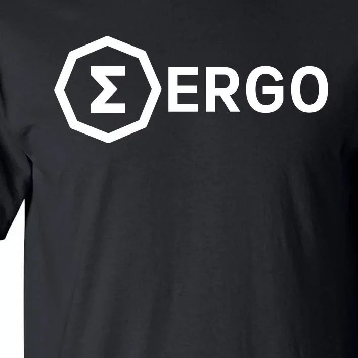 ERGO Crypto Decentralized Blockchain ERGONAUT ERGO Miner Tall T-Shirt