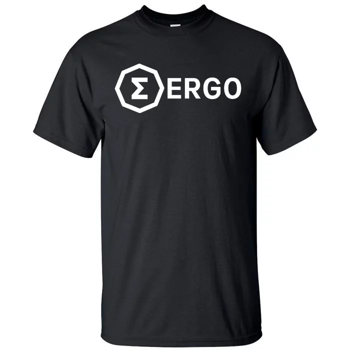 ERGO Crypto Decentralized Blockchain ERGONAUT ERGO Miner Tall T-Shirt