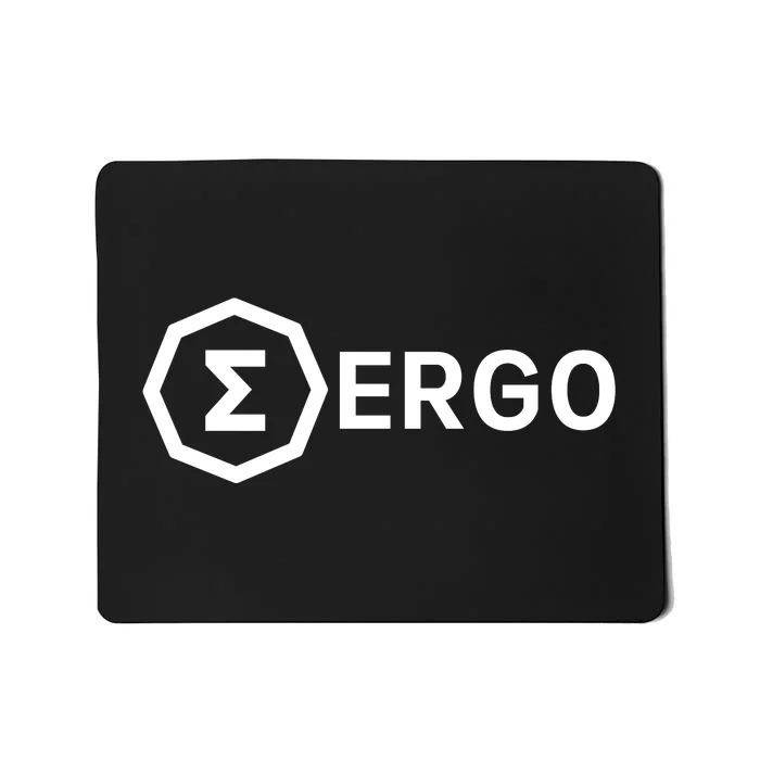 ERGO Crypto Decentralized Blockchain ERGONAUT ERGO Miner Mousepad