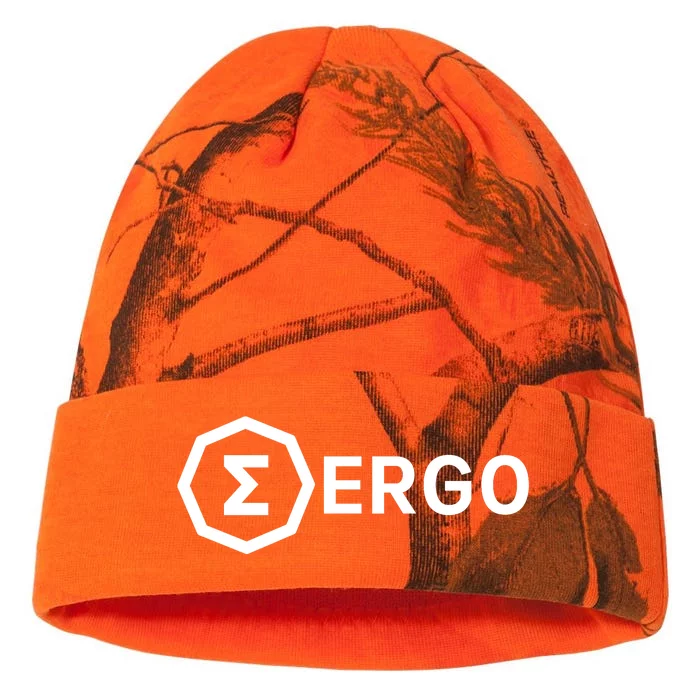 ERGO Crypto Decentralized Blockchain ERGONAUT ERGO Miner Kati - 12in Camo Beanie