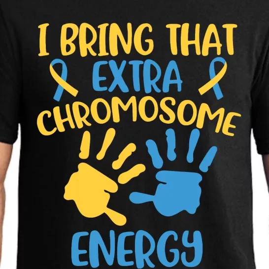 Extra Chromosome Down Syndrome Funny Trisomy 21 Pajama Set