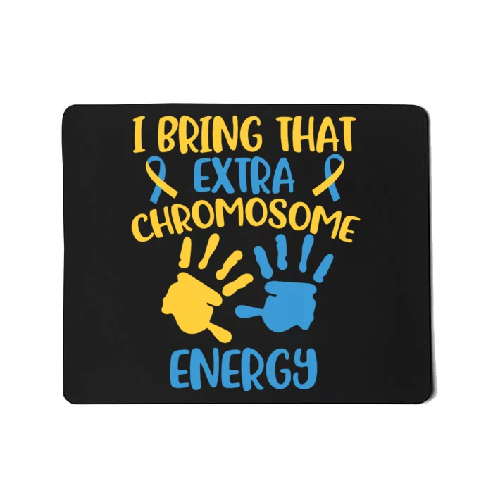 Extra Chromosome Down Syndrome Funny Trisomy 21 Mousepad