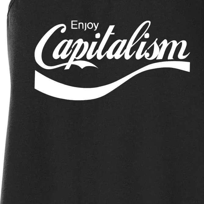 Enjoy Capitalism Women's Racerback Tank