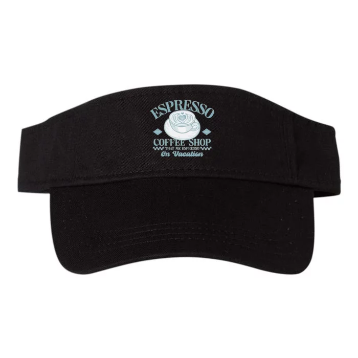 Espresso Coffee Valucap Bio-Washed Visor