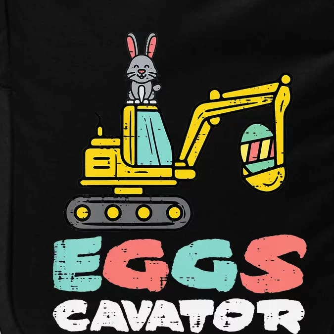 Eggs Cavator Easter Bunny Excavator Cute Impact Tech Backpack