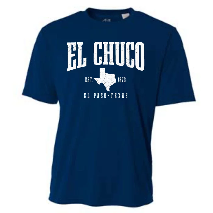 El Chuco El Paso Texas Pride Vintage Est. 1873 Cooling Performance Crew T-Shirt