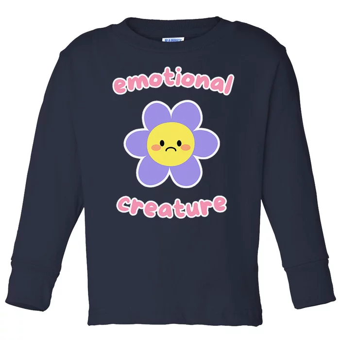 Emotional Creature Toddler Long Sleeve Shirt