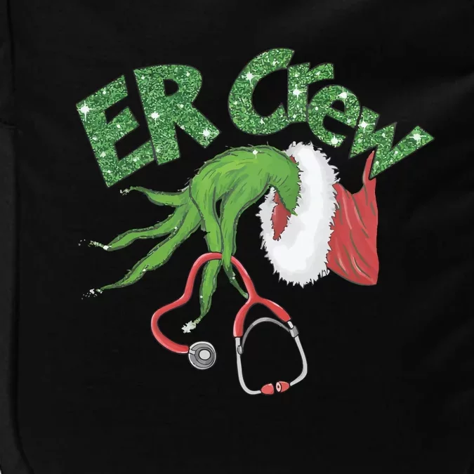 Er Crew Emergency Room Nurse Christmas Impact Tech Backpack