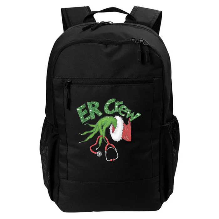 Er Crew Emergency Room Nurse Christmas Daily Commute Backpack