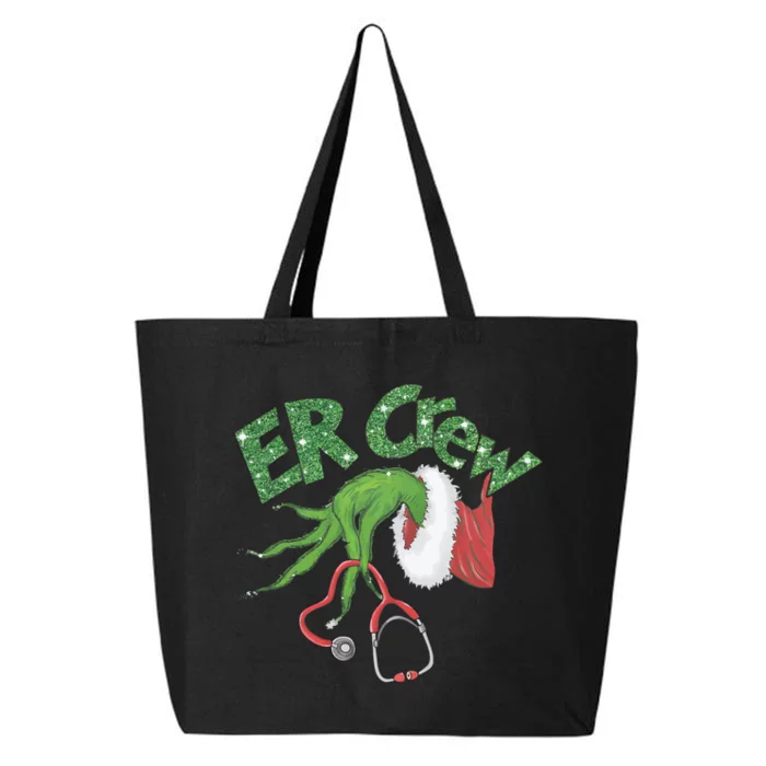 Er Crew Emergency Room Nurse Christmas 25L Jumbo Tote