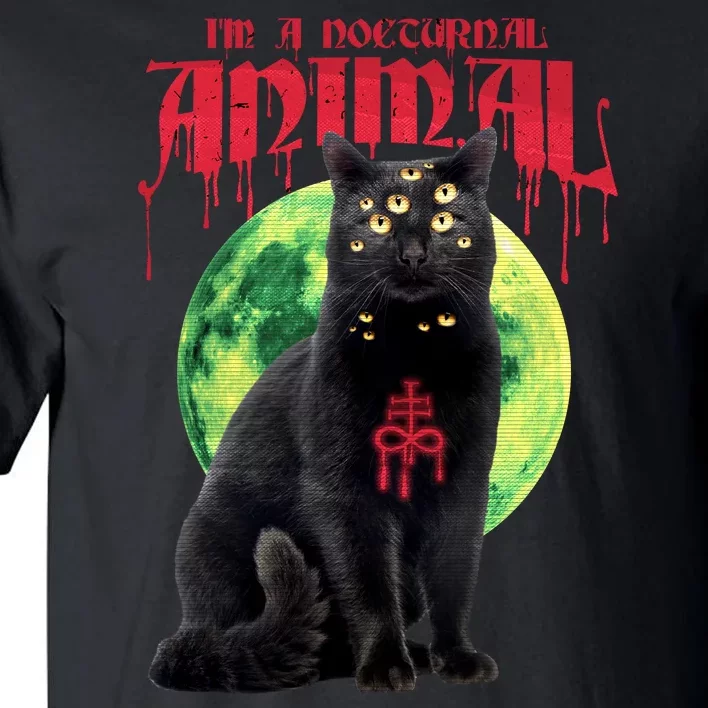 Evil Cat Tall T-Shirt