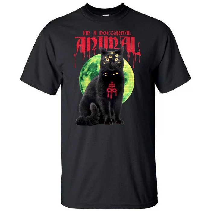 Evil Cat Tall T-Shirt