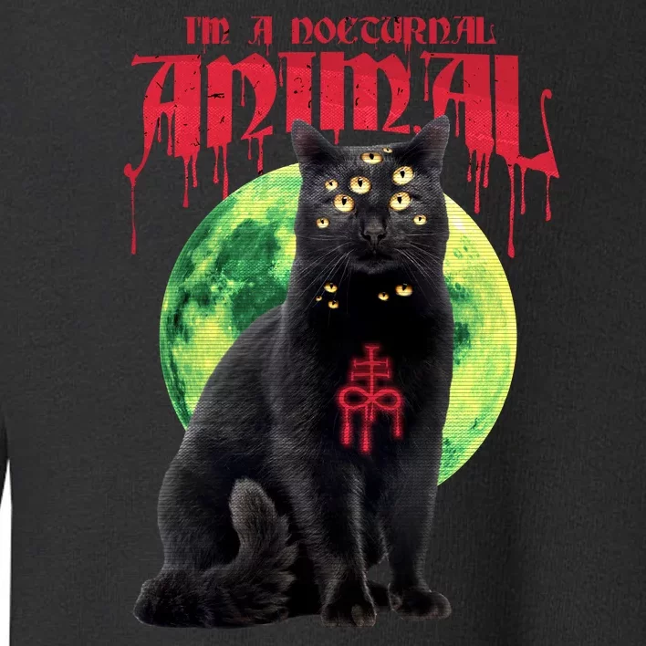 Evil Cat Toddler Sweatshirt