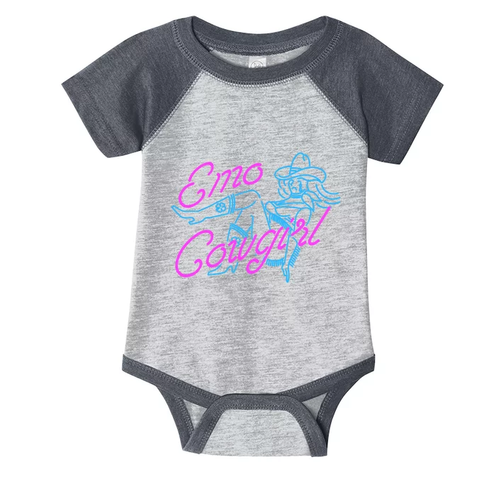 Emo Cowgirl Infant Baby Jersey Bodysuit