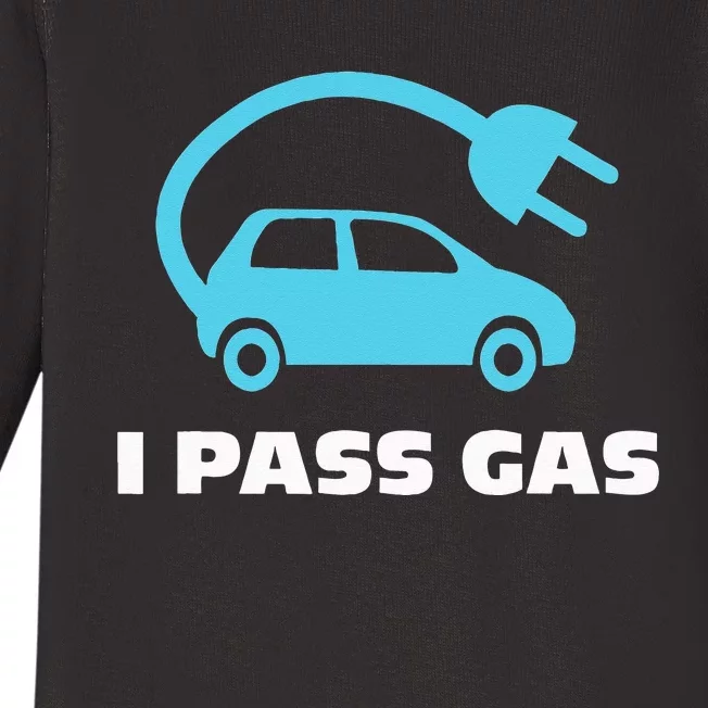 Electric Car (EV) I Pass Gas Baby Long Sleeve Bodysuit