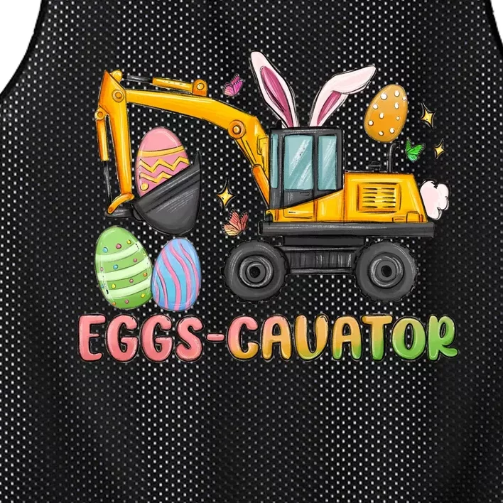 Eggs Cavator Easter Mesh Reversible Basketball Jersey Tank