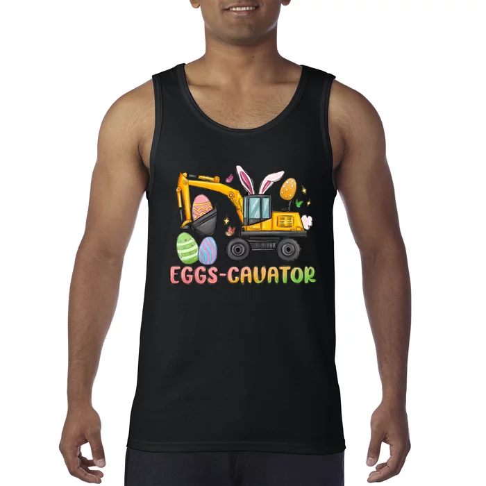 Eggs Cavator Easter Tank Top