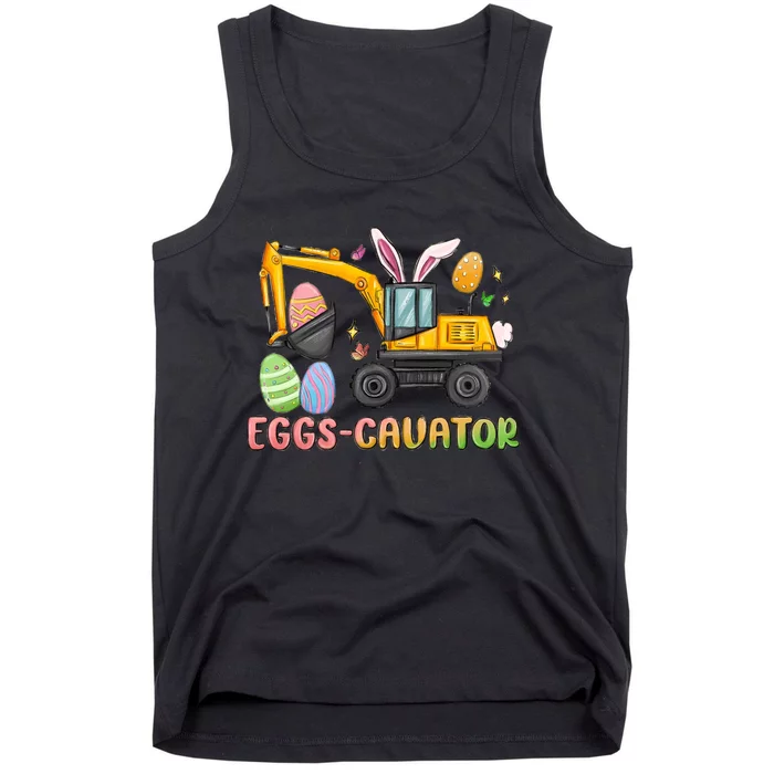 Eggs Cavator Easter Tank Top