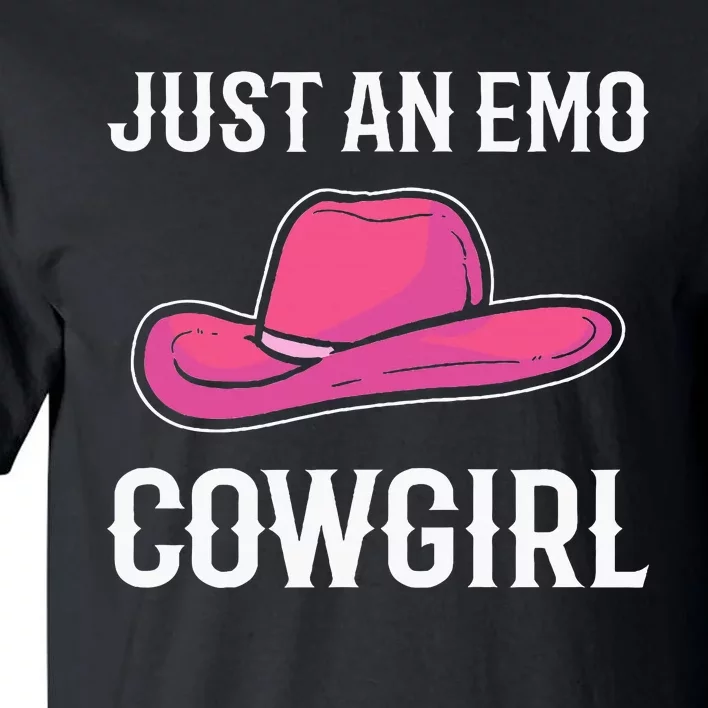 Emo Cowgirl. Emotional Lady Tall T-Shirt