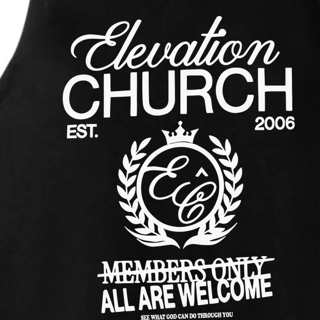 Elevation Church Ec Hunter Ladies Tri-Blend Wicking Tank