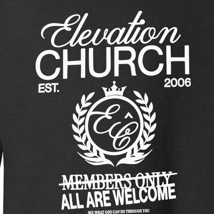 Elevation Church Ec Hunter Toddler Sweatshirt