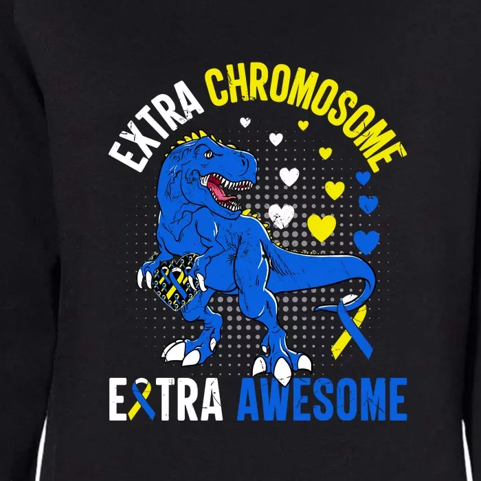 Extra Chromosome Extra Awesome For Down Syndrome Womens California Wash Sweatshirt