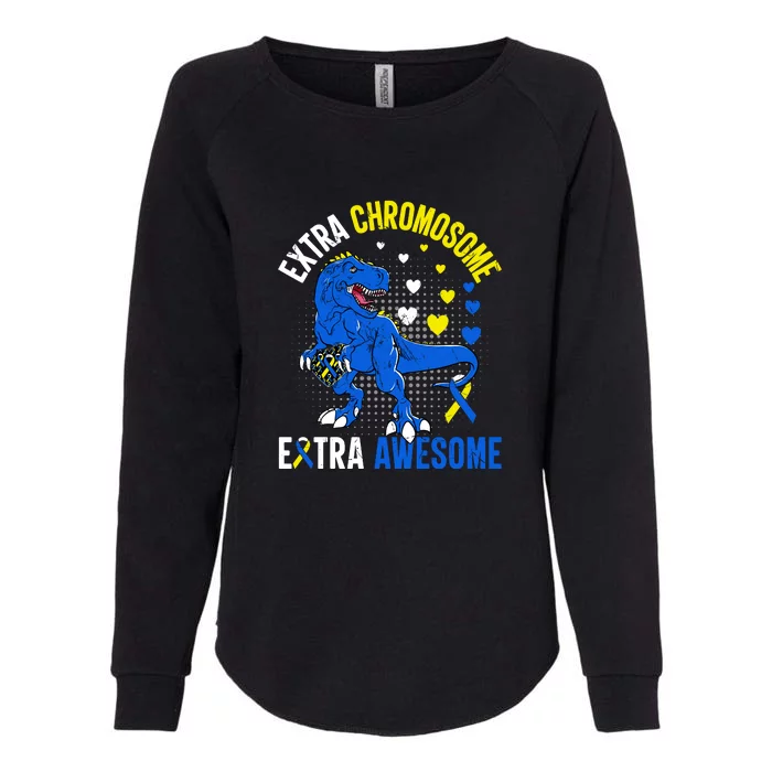 Extra Chromosome Extra Awesome For Down Syndrome Womens California Wash Sweatshirt