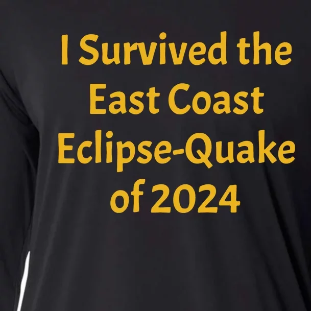 East Coast Earthquake 2024 Cooling Performance Long Sleeve Crew