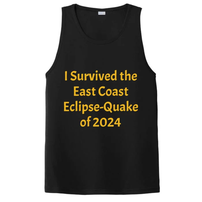 East Coast Earthquake 2024 Performance Tank