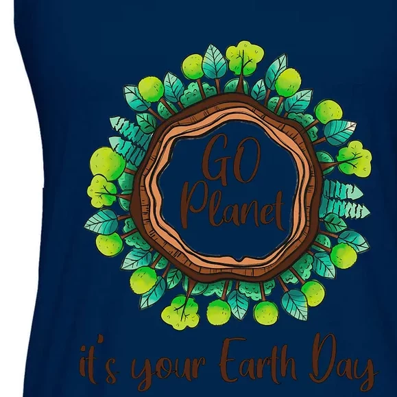 Environmental Conservation Efforts Climate Change Awareness Ladies Essential Flowy Tank