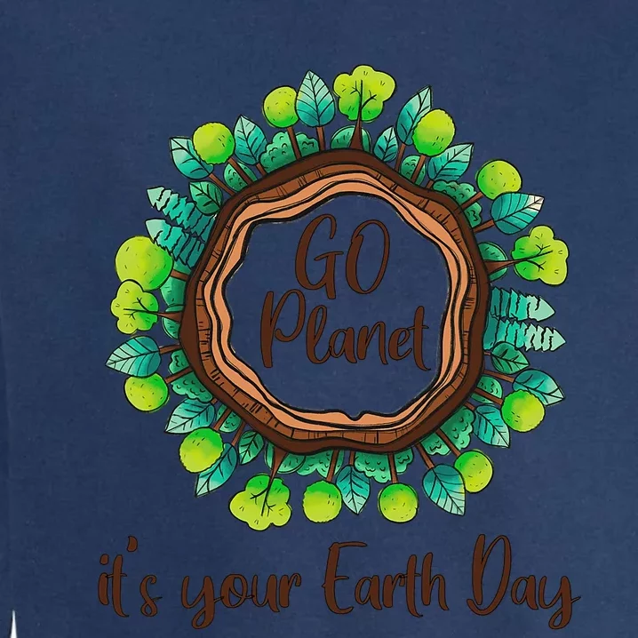 Environmental Conservation Efforts Climate Change Awareness Garment-Dyed Sweatshirt