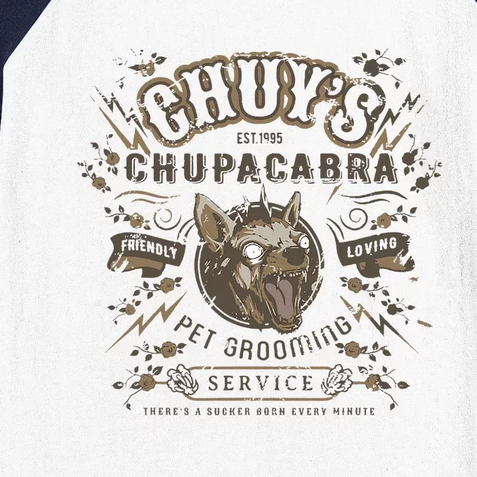 El Chupacabra Baseball Sleeve Shirt