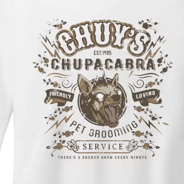 El Chupacabra Womens CVC Long Sleeve Shirt