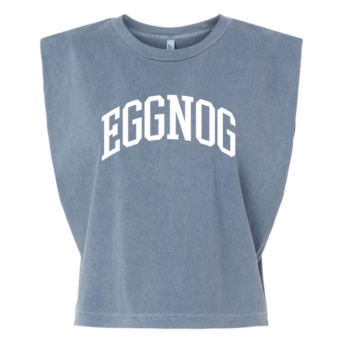 Eggnog Christmas Garment-Dyed Women's Muscle Tee